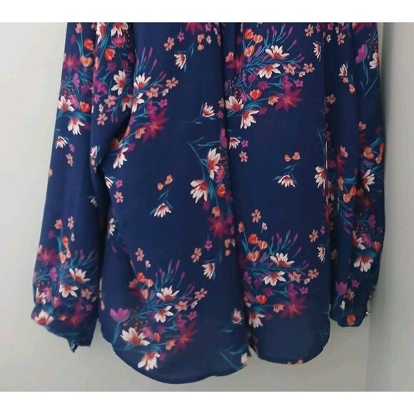 Torrid Floral Peasant Blouse - Picture 10 of 10